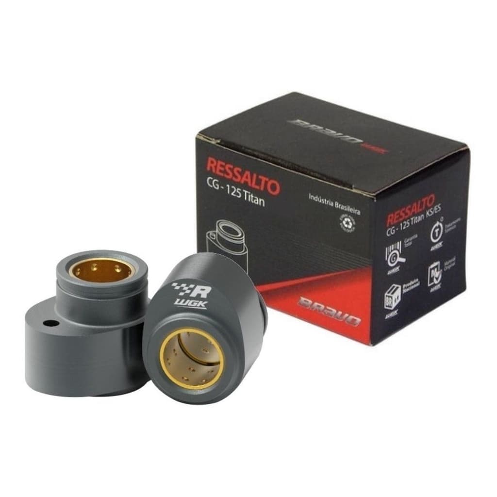 Ressalto Comando Cg -125 Titan 2000 Ate 2008 Linha Bravo Wgk