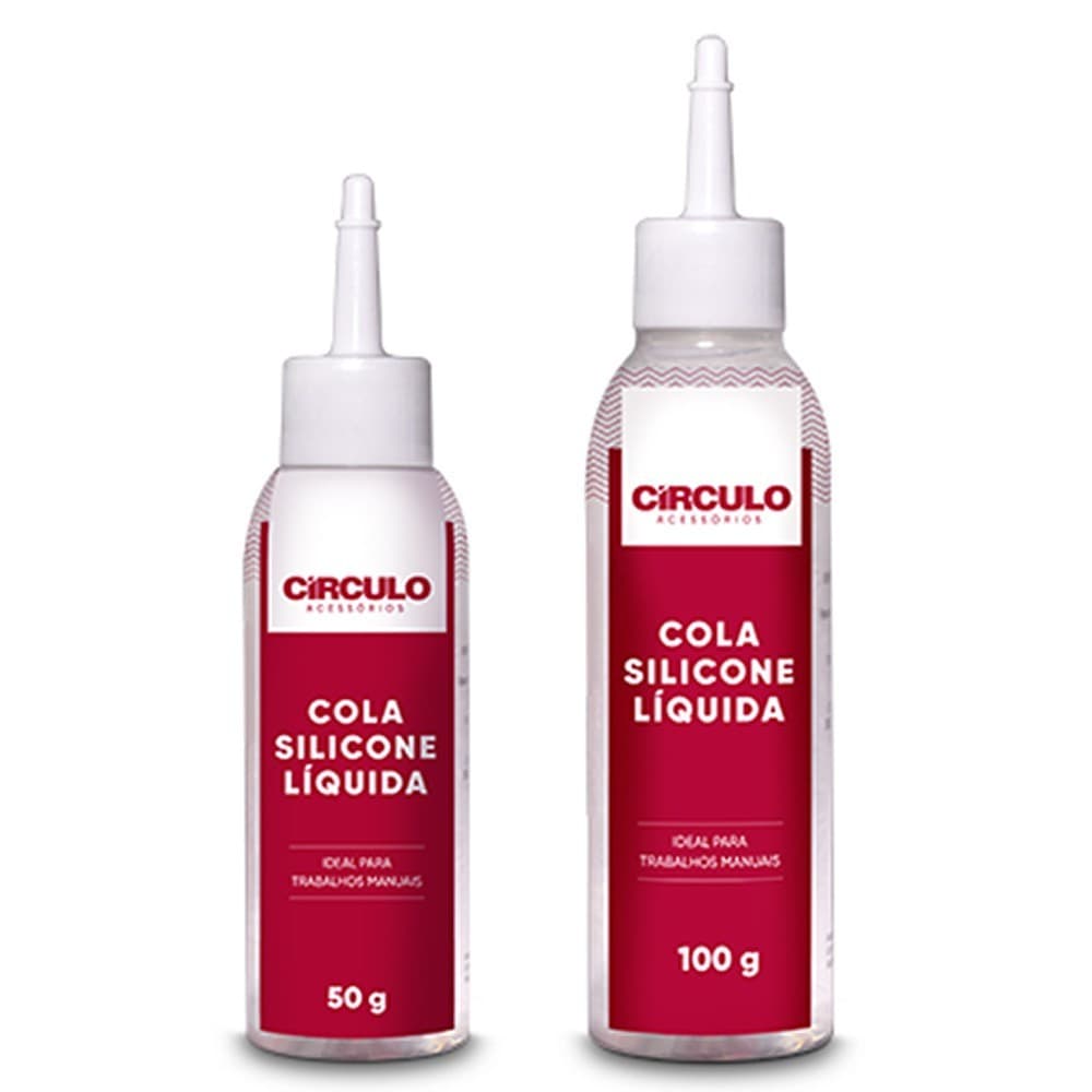 Cola Silicone Líquida Círculo