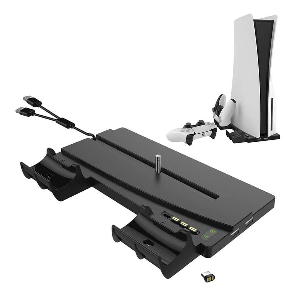 Suporte Base Vertical Oivo Carregador Multifuncional Ps5 Base Suporte Vertical Ps5 Multifuncional Cooler Carregador