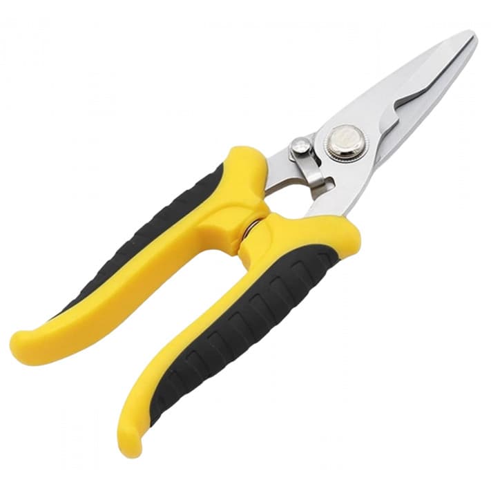Tesoura Trinchante Pro Multi-Uso 7 Polegadas Cozinha, Cortar Peixes, Aves, Chapas finas. Lâmina 4mm