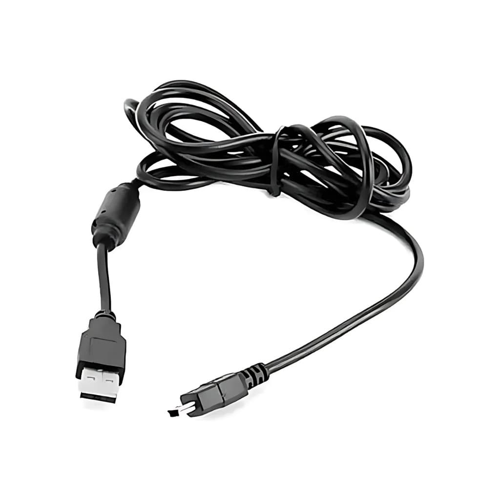 Cabo Usb V3 Para Carregar Controle De Ps3 2 Metros E Filtro