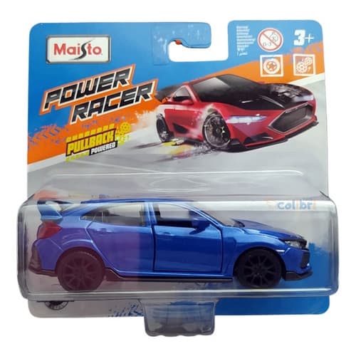 Maisto Power Racer Honda Civic Type R Azul