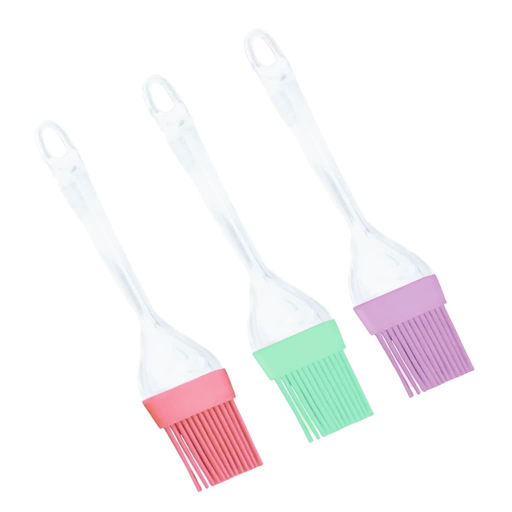 Pincel Culinário Silicone Untar Confeitar Pão Pincelar