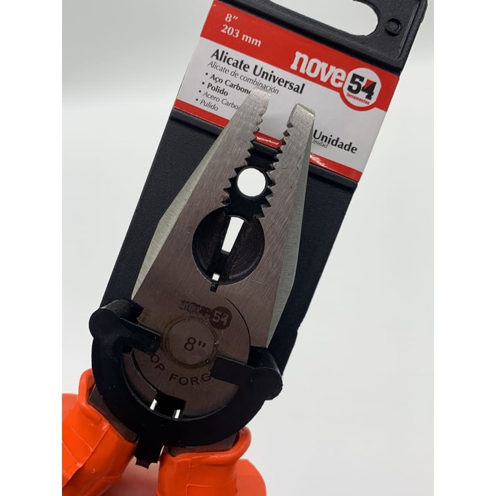 Alicate Universal 8" Heavy Duty Polido Nove54