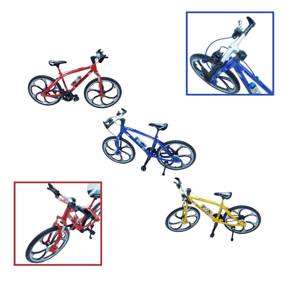 Bicicleta Miniatura Mountain Bike Speed Em Metal Ciclismo