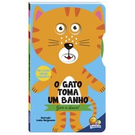 Book-Gire o Disco - O Gato toma um Banho