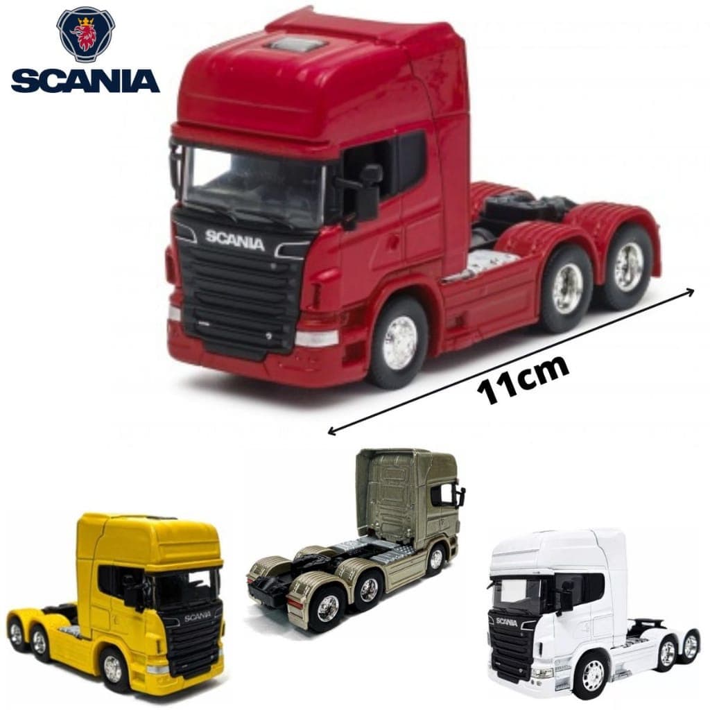 Miniatura Caminhão de Coleção de Ferro  Truck Cavalinho Trucado 1/64 Welly