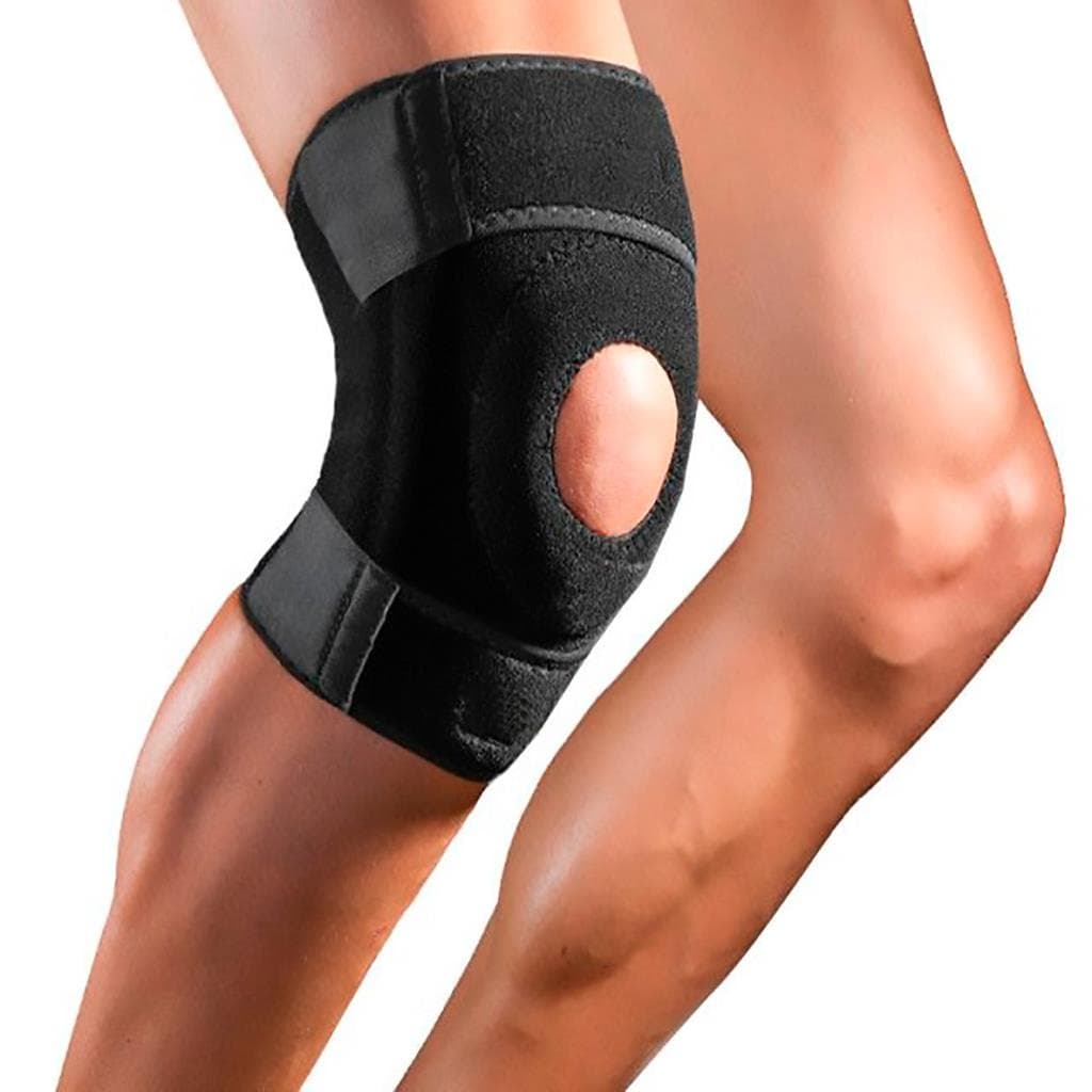 Joelheira Ortopédica Neoprene Ajustável Reforçada Universal Esportiva Musculação