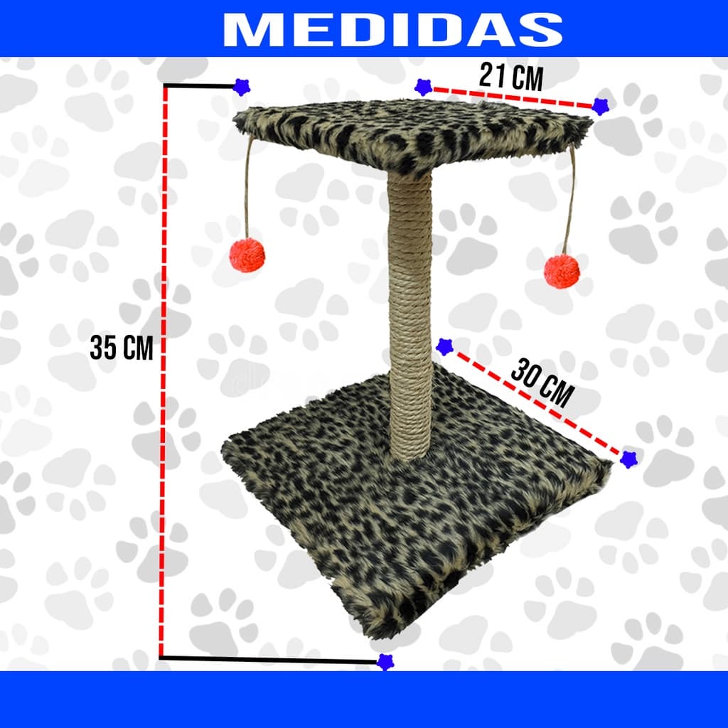 Arranhador Para Gatos Poste com Brinquedo Gato Exclusivo