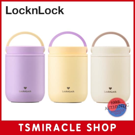 LocknLock Little Luv Frasco De Comida De Aço Inoxidável/Térmico Para Bebê/co