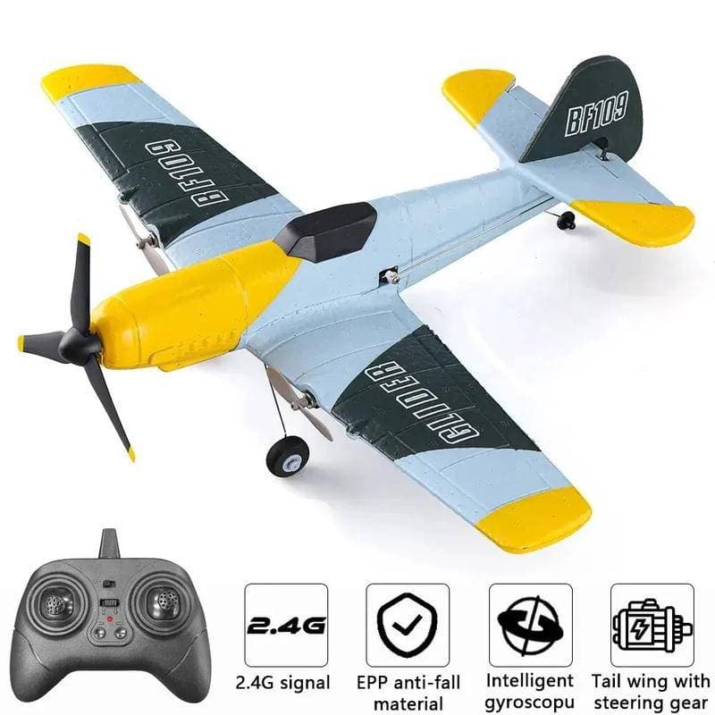 BF109 RC Avião 2.4G 3CH EPP Combate Com Controle Remoto De Espuma Asa Fixa Planador RTF Brinquedos De Warbird Para Exterior |