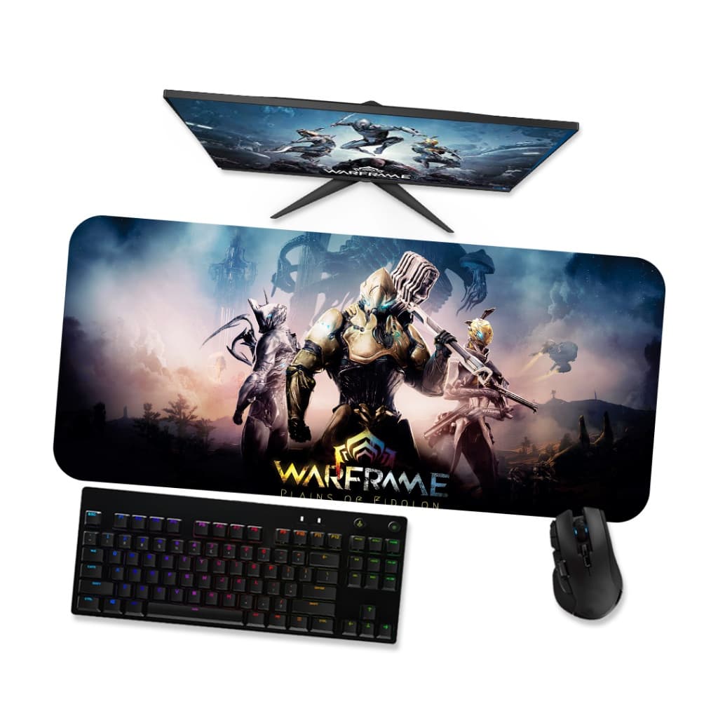 Mouse Pad Gamer Grande Warframe 2 90x40 80x40 60x40 70x30 45x40
