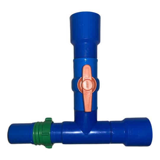 Derivação saída fêmea com Registro 2x2  Cano Azul