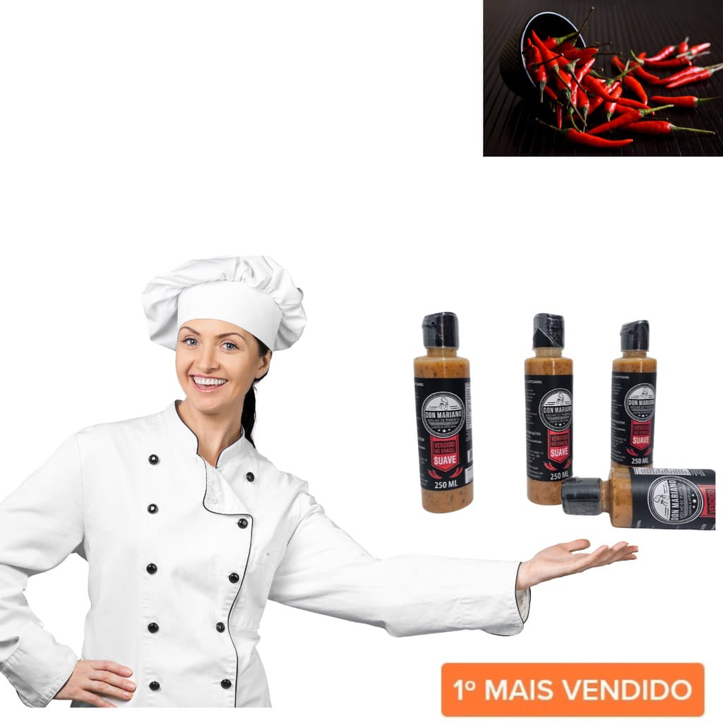 Molho de Pimenta Caseiro & ARTESANAL 250 ml, Dedo Moça  para Carne Assada, Tempero  Lanche Petisco , saladas e diversos.