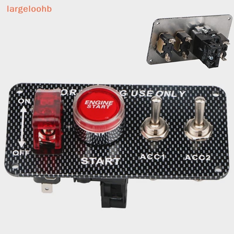 [largeloohb] Botão Liga/Desliga De Partida Do Motor De Modificação De Carro De 22 Mm 12V/24V