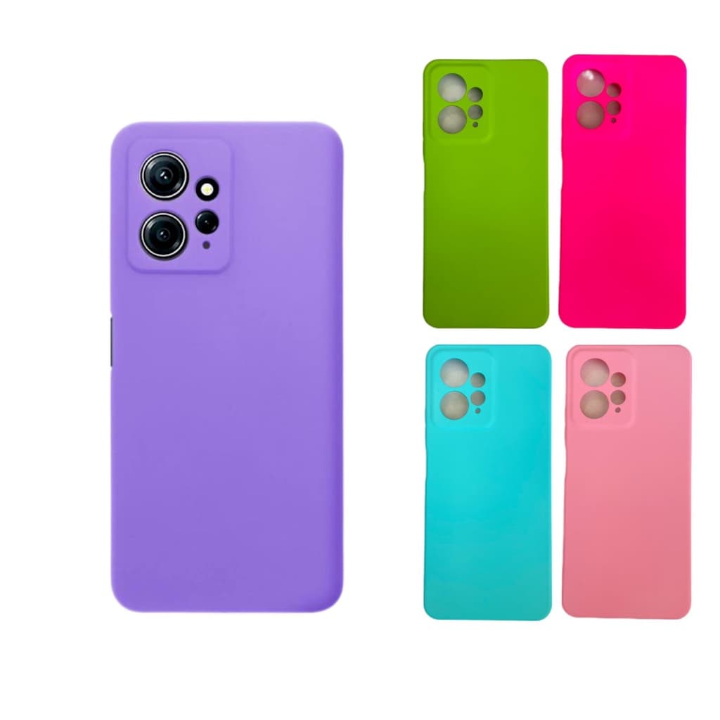 Capa Cainha de Celular Redmi Note 12 de Silicone e Aveludado