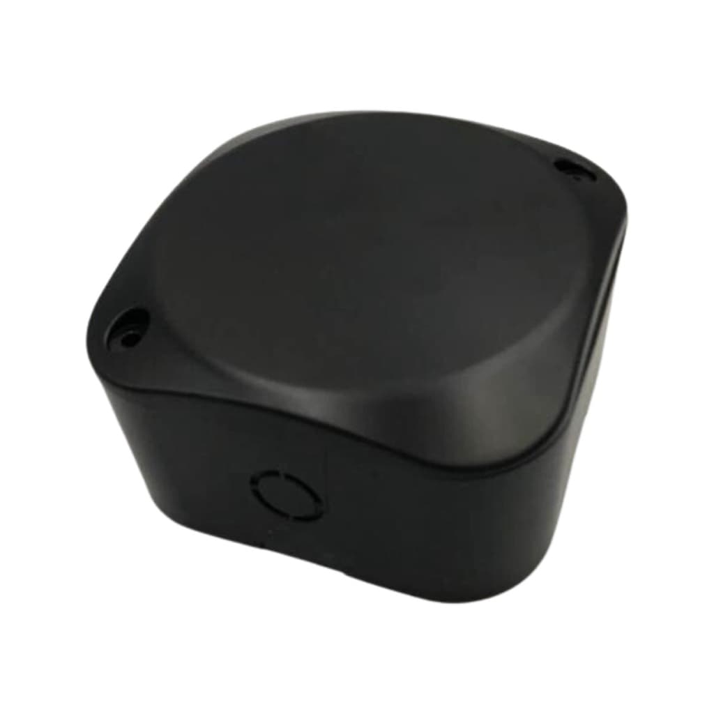 Caixa Sobrepor Cftv Premium Hermética Preta 11x11x5,5 cm