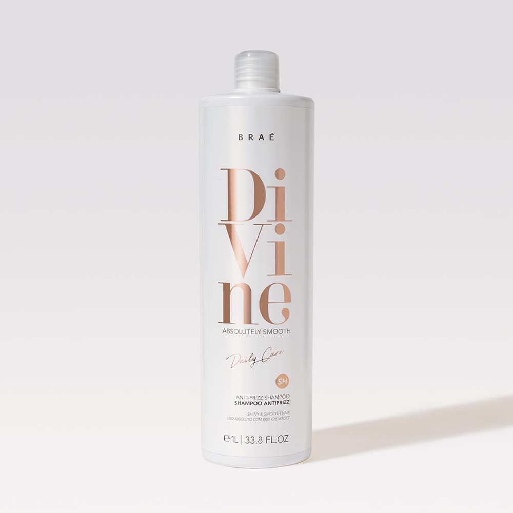 Shampoo Divine Braé Antifrizz Absolutely Smooth - 1000ml