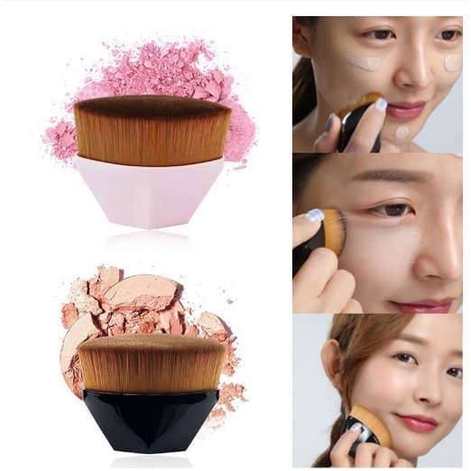 Atacado - Pincel Hexágono Adequado Para BB Cream/Blush Em Pó , De Base De Maquilhagem