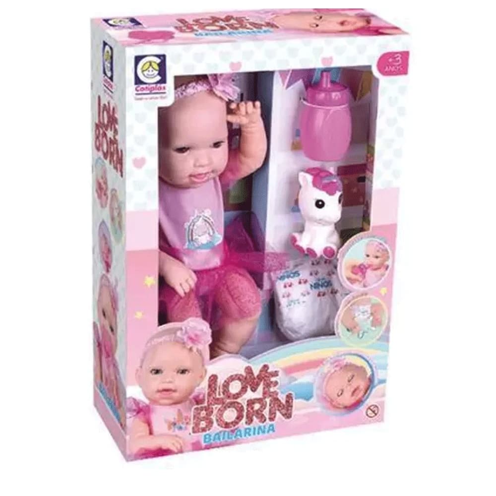 Boneca Bailarina Cotiplás Love Born