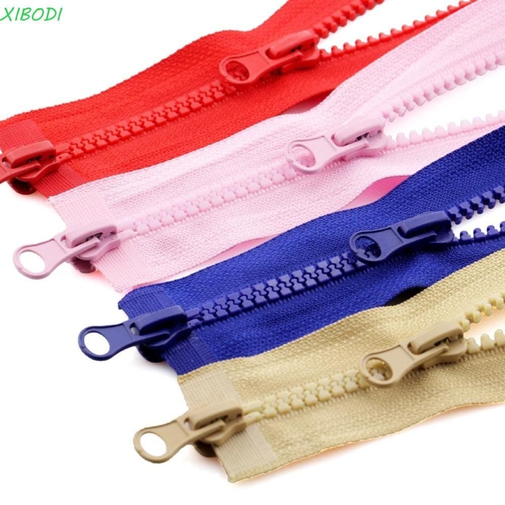 XIBODI Zip Com Pedaços De Duas Vias , 90cm # 5 Zíper , Duplo Deslizante Dentes De Plástico Longos