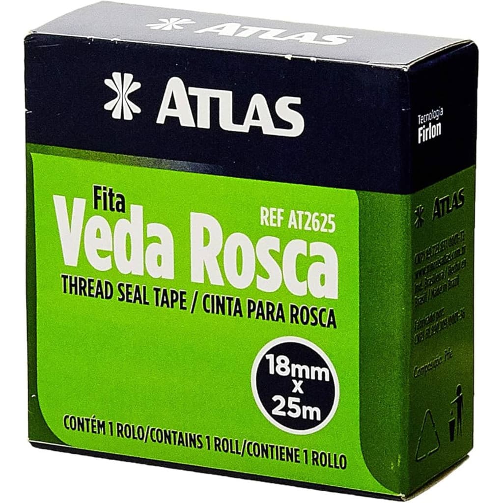 FITA VEDA-ROSCA 18MMX25M ATLAS