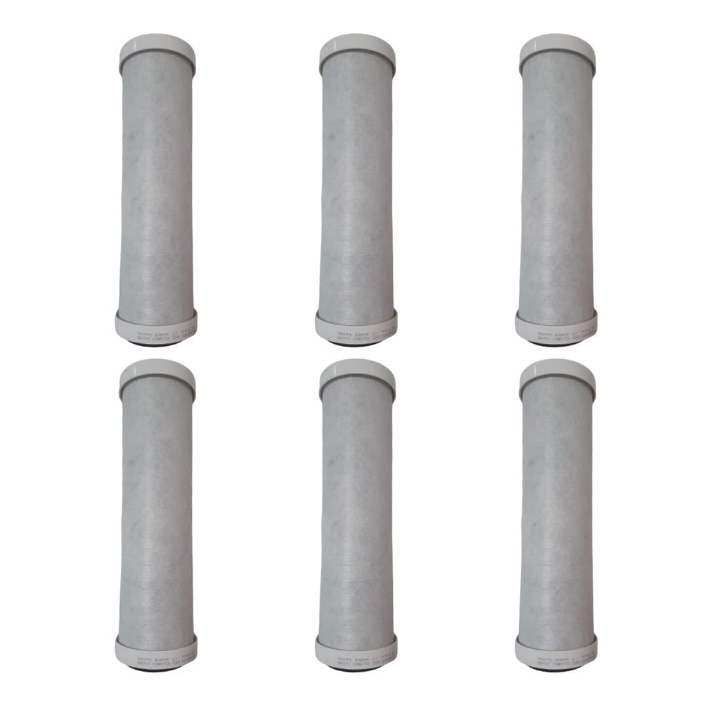 Kit 06 Un Refil Hidrofiltros Clor 9.3/4 Elemento Filtrante