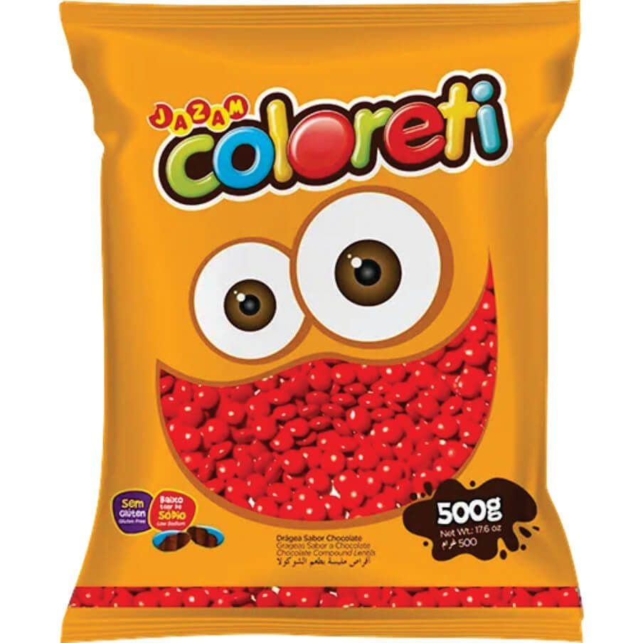 Coloreti Vermelho 500 gr Jazam