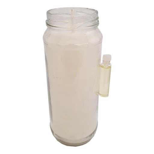 Vela Branca Decorativa Artesanal Aromatica Escolha Seu Aroma