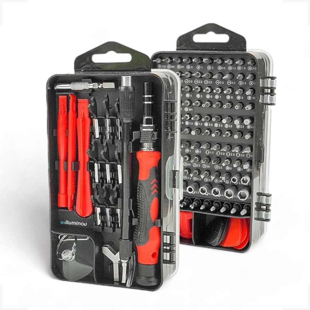 Kit Ferramenta 115 Chaves Precisão Celular Notebook Tablet