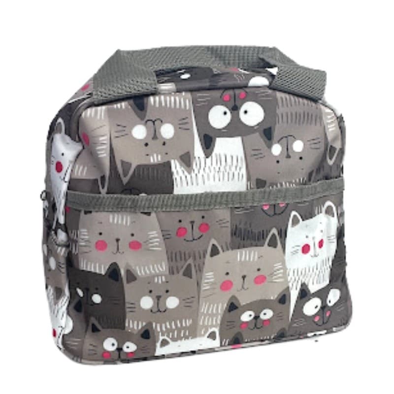 Bolsa Térmica Gatinho Cinza