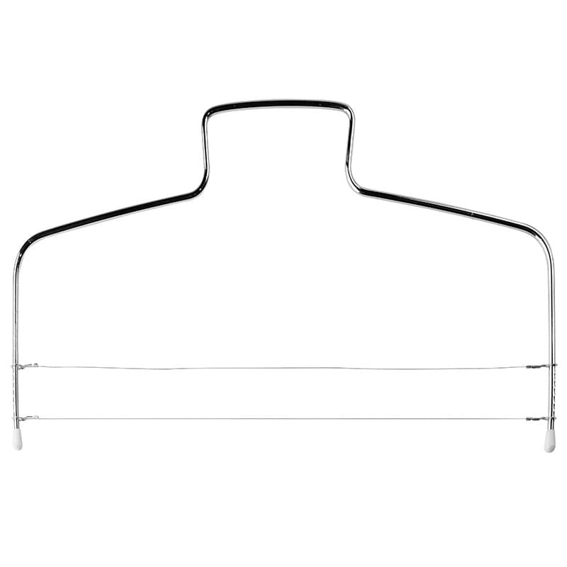 Nivelador e cortador de bolos em camadas com fio duplo 31.5 cm