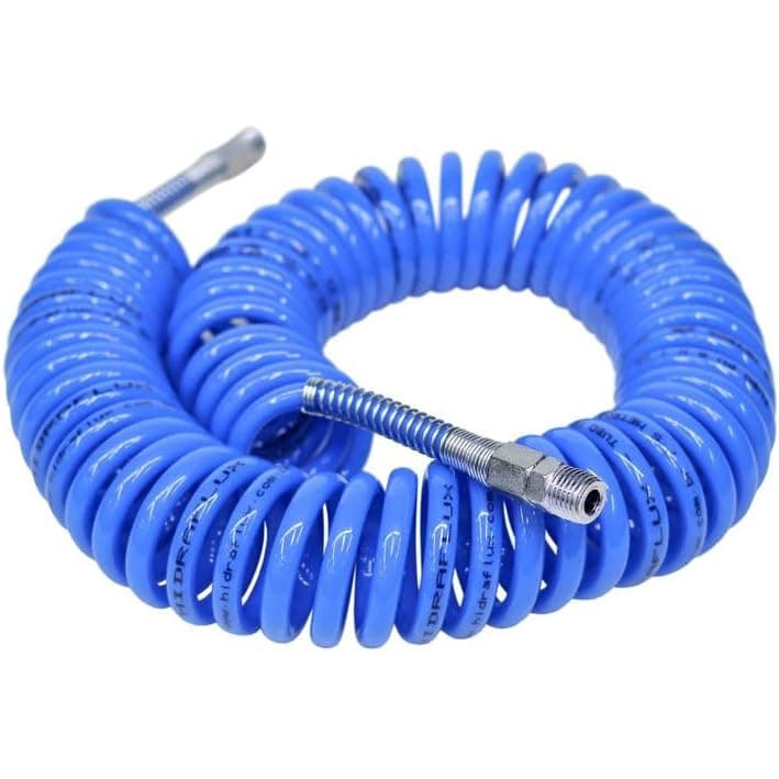 Mangueira Espiral para Compressor Sanfonada 5 Metros Hidraflux