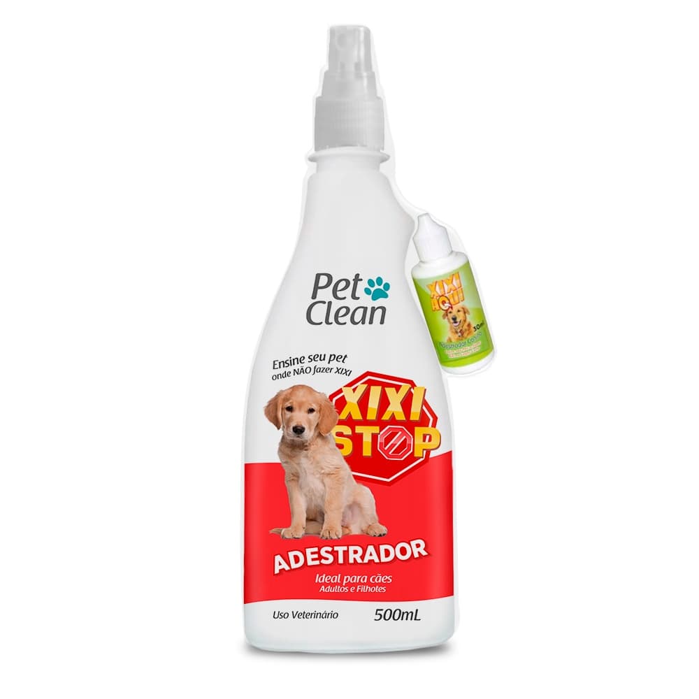kit Educador Xixi Sim Xixi Não para Cachorro Educador Sanitário Pet Clean