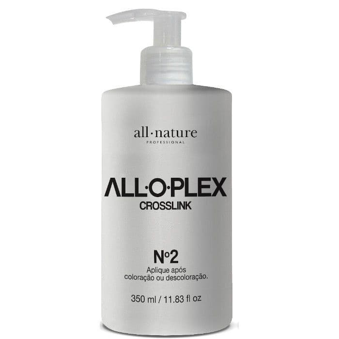 Alloplex Passo nº 2 All Nature, Tratamento de Manutenção Pós Descoloração, Coloração e Químicas em Geral