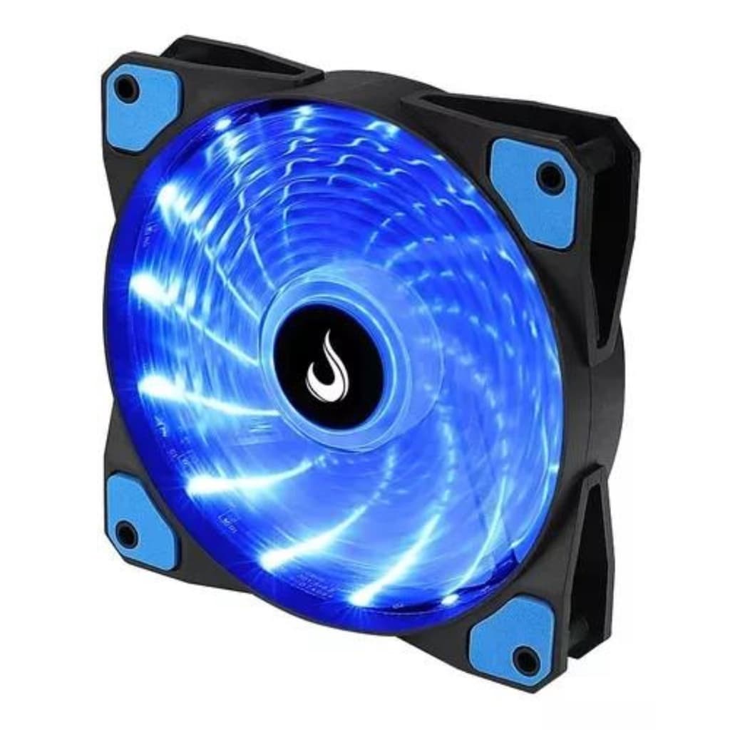 Fan Cooler Ventoinha  led Azul PC Gamer 120mm Wind Rm-Wn-01-Bb