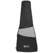 Capa Bag Violão Soft Case Start Folk Almofadada Detalhe Cinza Acolchoada No Corpo e Nas Laterais