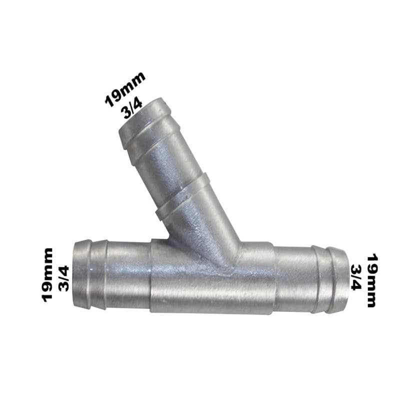 Conexao Y Aluminio Adaptacao 3/4 X 3/4 X 3/4
