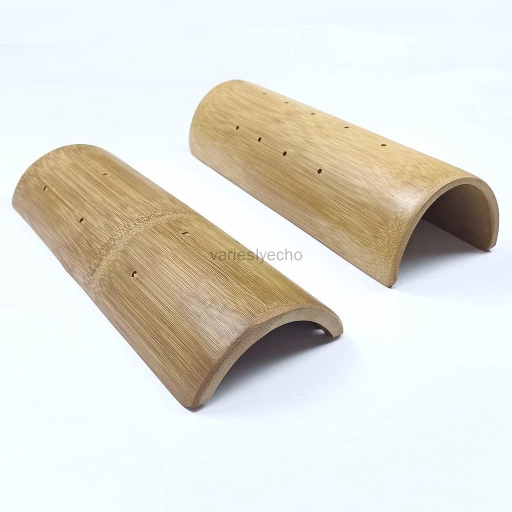 Almofada De Sauna De Bambu Para Pescoço Cervical E De 1 Peça Rígido , Dor No Ombro , Saúde Na Espinha Relaxamento