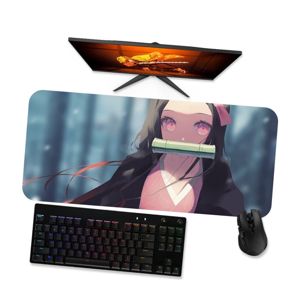 Mouse Pad Gamer Grande Demon Slayer Nezuko Kamado 3 90x40 80x40 60x40 70x30 45x40