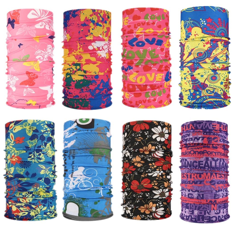 Motociclista Motocicleta Esporte Topeng Fita De Cabeça Exterior Anti-Pó UV Bandana Turban Head Scarf Face