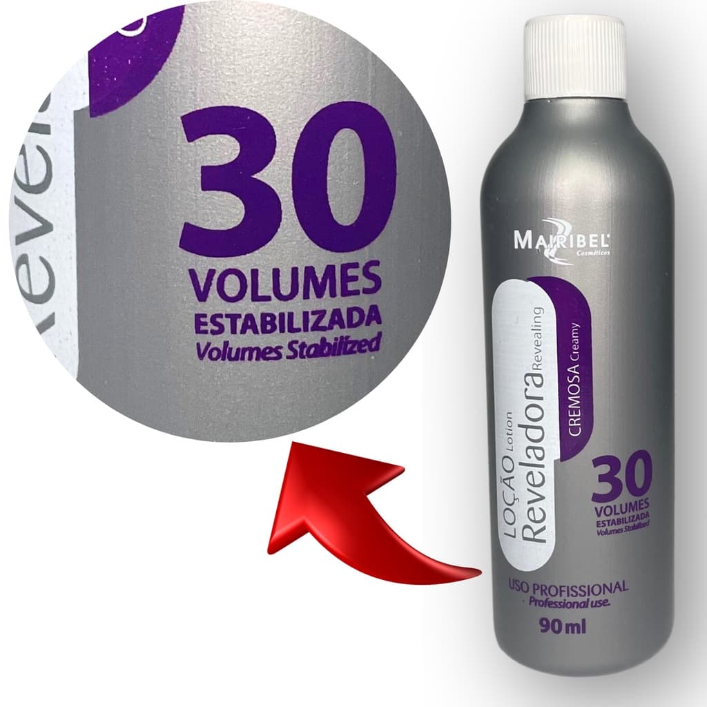 Água Oxigenada 30 Volumes | 90ml Para Descoloração Uniforme | Uso Profissional E Seguro | Compre Agora