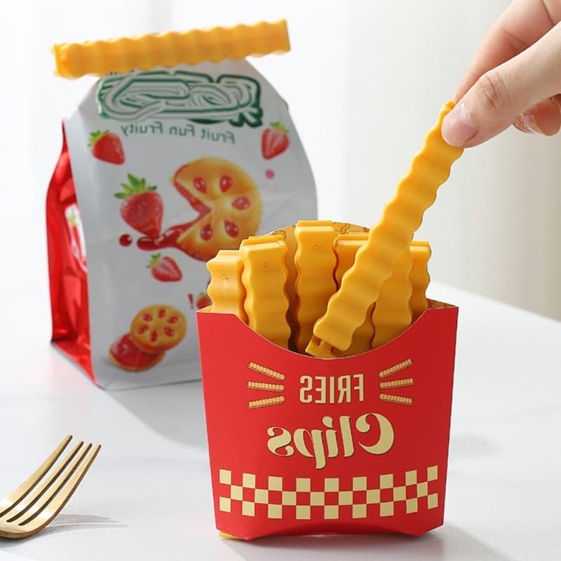 Batatas Fritas Seladoras À Prova De Umidade 12 Clipes De Vedação De Conservação Fresca ÍMã