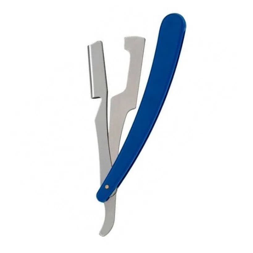Navalhete Inox Para Barbear Cabo Plástico Linha PREMIUM 006