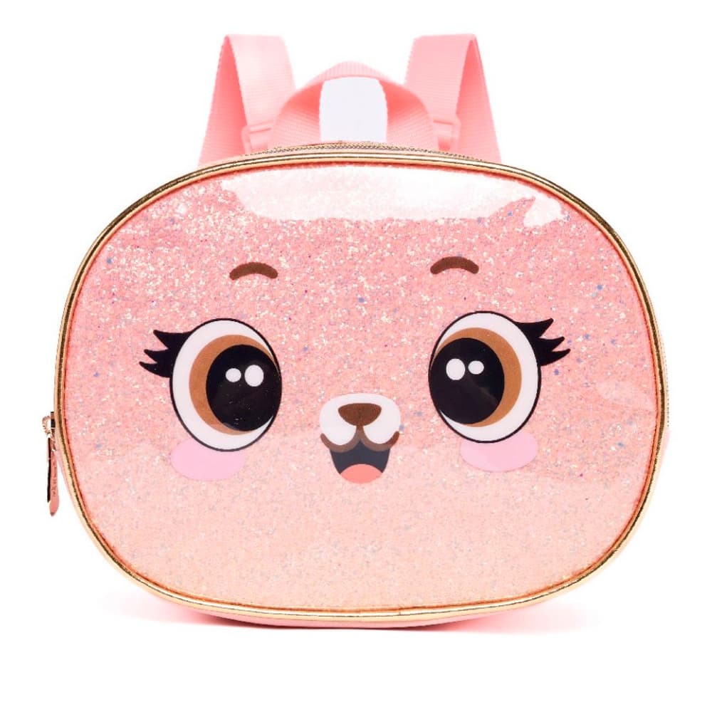 Lancheira Termica Raposa Pack Me Fox Brilhosa Rosa Escolar Pet