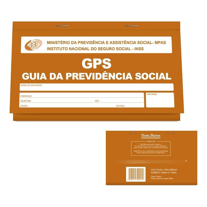 Kit 10 Carnes Bloco Gps São Domingos Pacote Folhas Carbono