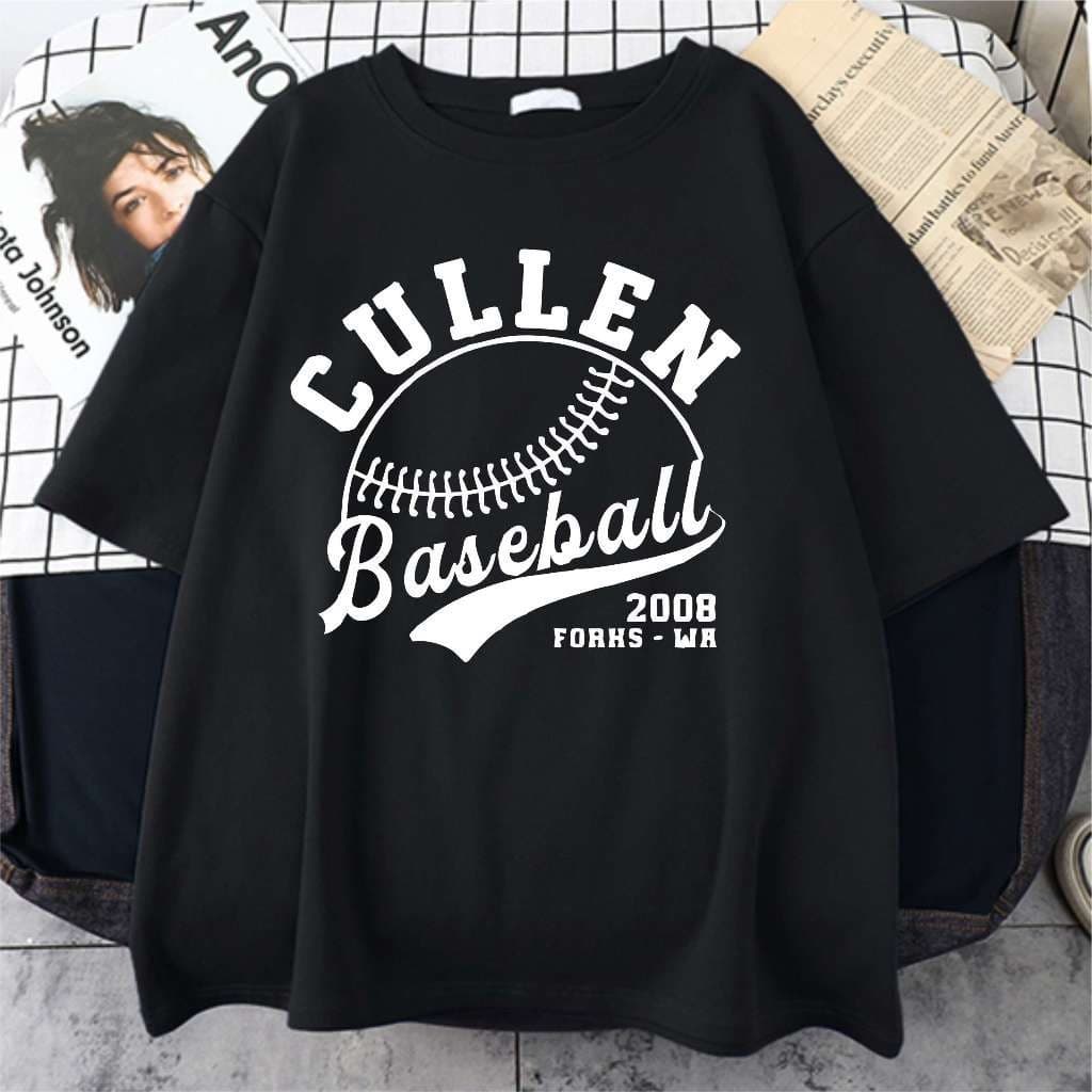 Camiseta Cullen Baseball Forks Crepusculo Twilight Unissex novidade