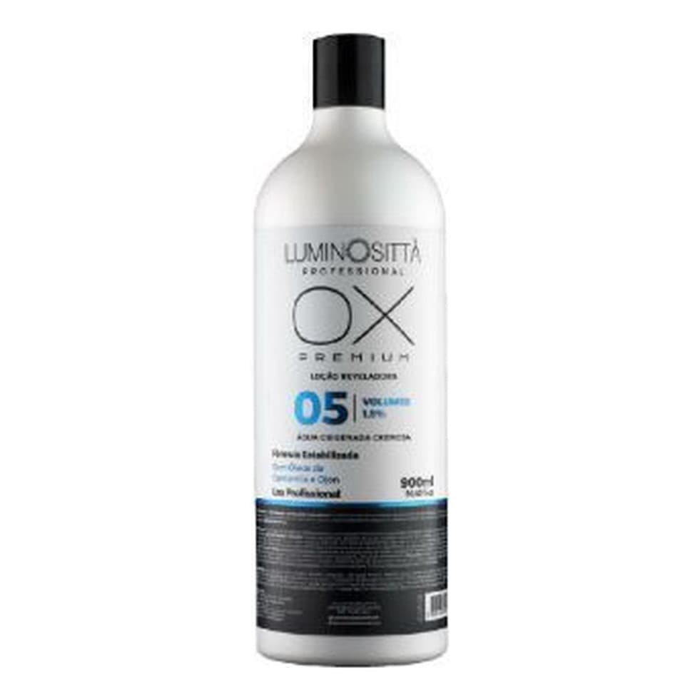 Agua oxigenada 5 Volumes Premium 900 Ml  Luminosittà