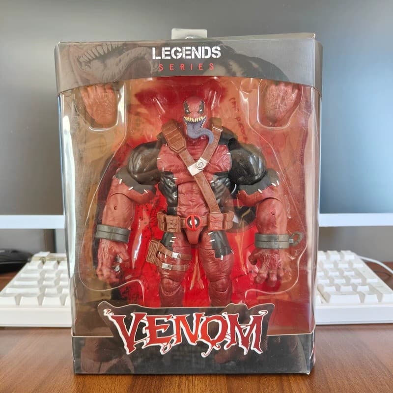 Marvel Legends Venompool Deluxe Exclusivo 8 " Figura De Ação Natal Modelo De Brinquedo Colecionável Boneca De Presentes