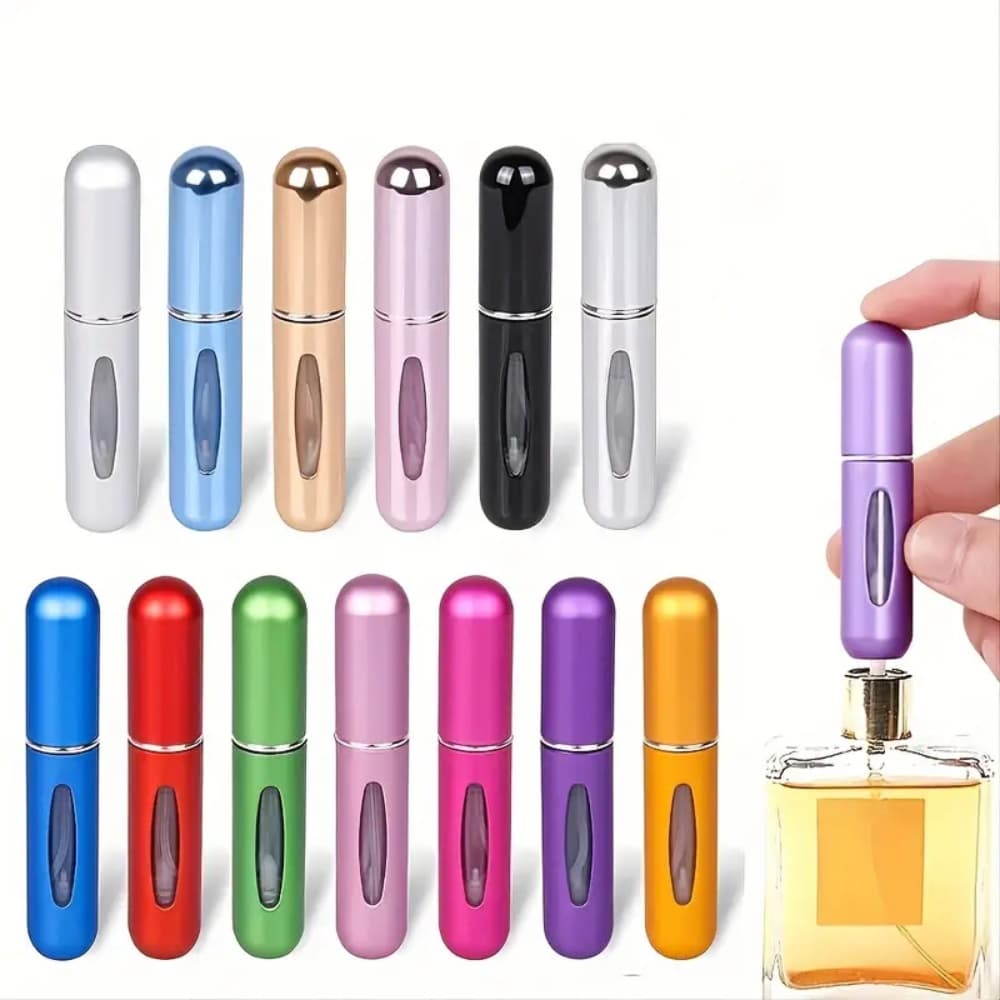 5ml Auto-Bombeamento Perfume Sub-Engarrafamento Viagem Portátil Garrafa De Maquiagem Amostra Spray Recarregável Pulveriz